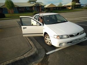 Car stolen in broad daylight