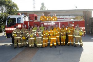 Brigade marks 75 years