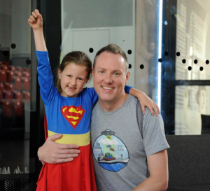 A super day with dad