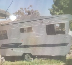 Caravan stolen from private property