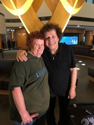 Double take! Kerryn meets her idol