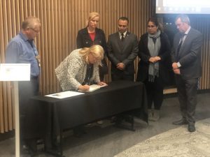 Public invited to  sign condolence book