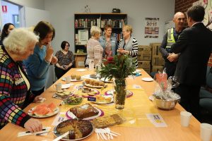 Energetic Biggest Morning Tea tradition