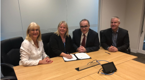 Casey signs friendly-business charter
