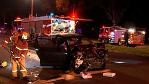 Man dies following horrific crash