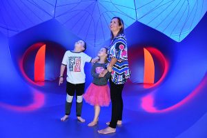 Giant art indulges senses