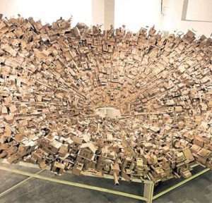 Cardboard communities hold hopes and dreams