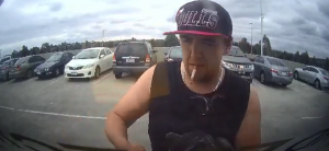 Car bandit caught on cam