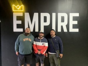 Rapping and running for fire relief
