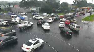 Roads flooded in south-east