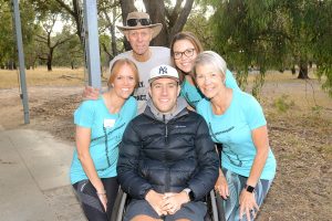 Stepping up for worthy cause
