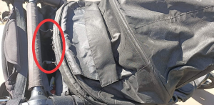 Brazen thief steals from pram