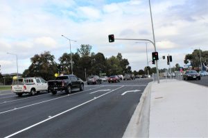 Upgrade for busy intersection