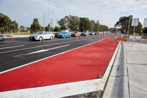 Major road works complete