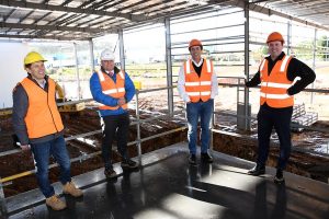 Construction continues at Montague