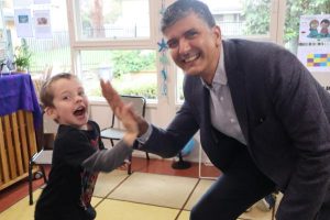 Kinders get the tick