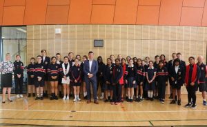 Students meet local leader
