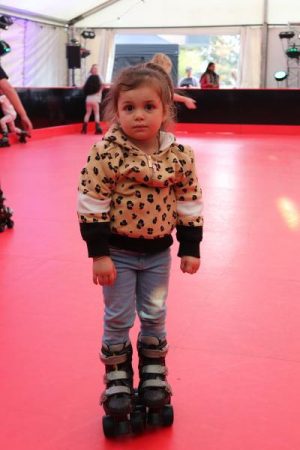 Kids get their skates on