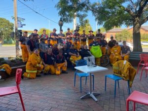 Spirited effort by our firefighters