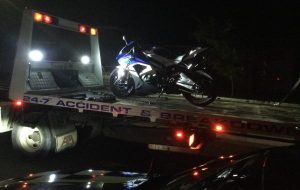 First ride goes wrong