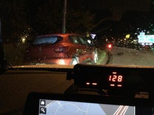 Speeder caught in roadworks