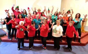 Sounding joy at Christmas in July