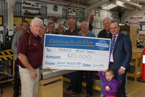 Men’s Sheds grants now open