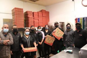 Free pizza a lockdown lifesaver