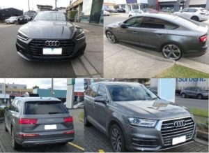 Two arrested after luxury car thefts