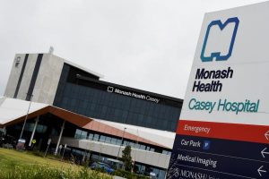 Positive case at Casey Hospital