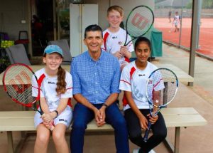 Lighting up tennis in Hampton Park
