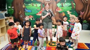 Smiles all around at Oakgrove Kindergarten