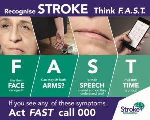 The warning signs of a stroke
