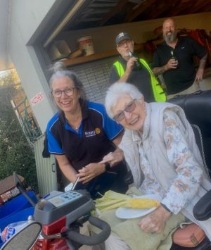 Rotary kicks off 2022 with cemetery clean up