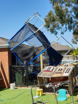 Disastrous thunderstorm bypasses Casey