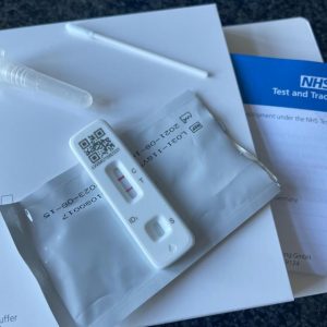 Questions asked when reporting a positive rapid antigen test