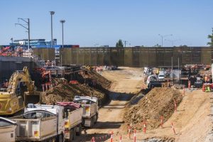 Major works on track at Clyde Road, Berwick