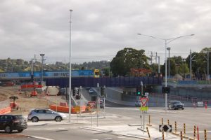 Level crossing removed at Clyde Road