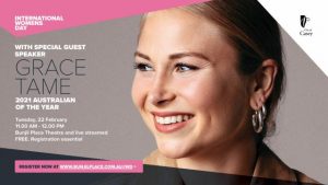 Activist Grace Tame to speak in Casey