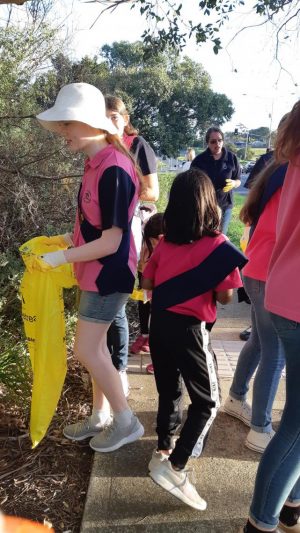 Girls Brigade clean up