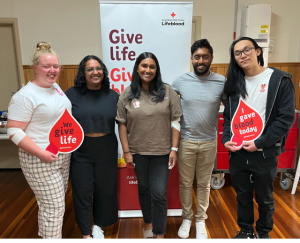 Cook4Cald donate blood