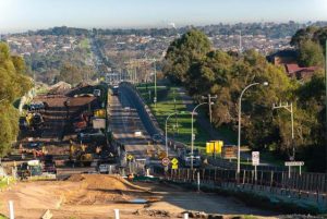 Works progress on O’Shea Road