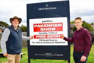 Parklea proud to sponsor the Pakenham Show