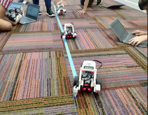 Casey company teaching robotics to kids