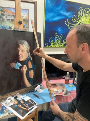 Berwick paramedic honoured in Archibald Prize submission