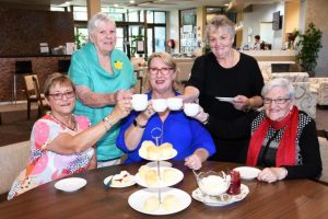 Retirement village residents baking for a good cause