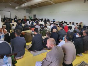 Local Islamic community celebrates Eid al-Fitr