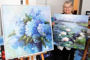Colourful display for Cranbourne library