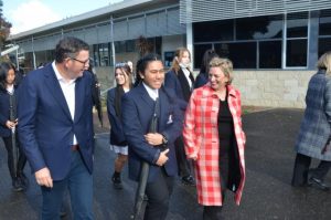Premier inspects school upgrades