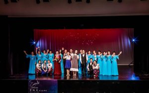 Local choir’s first performance honour